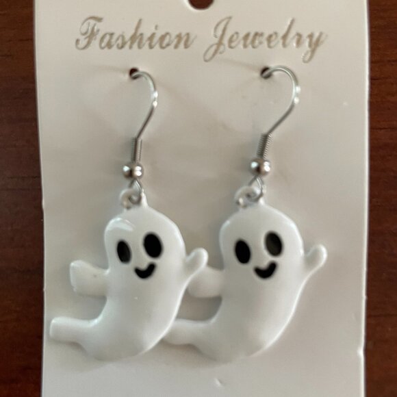 Bundle 3 for $12.  Ghost Dangle Earrings. - Picture 1 of 3